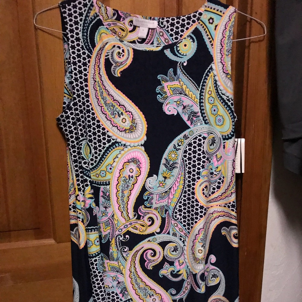 Charter Club Paisley Petite Large Dress